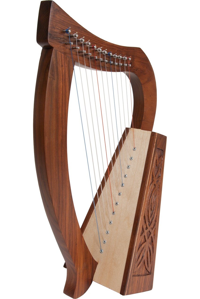 Roosebeck Baby Harp 12String Knotwork AYOTTE CUSTOM MUSICAL